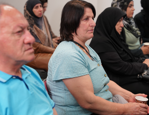 People sitting and learning