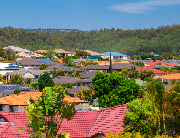 Houses with solar 