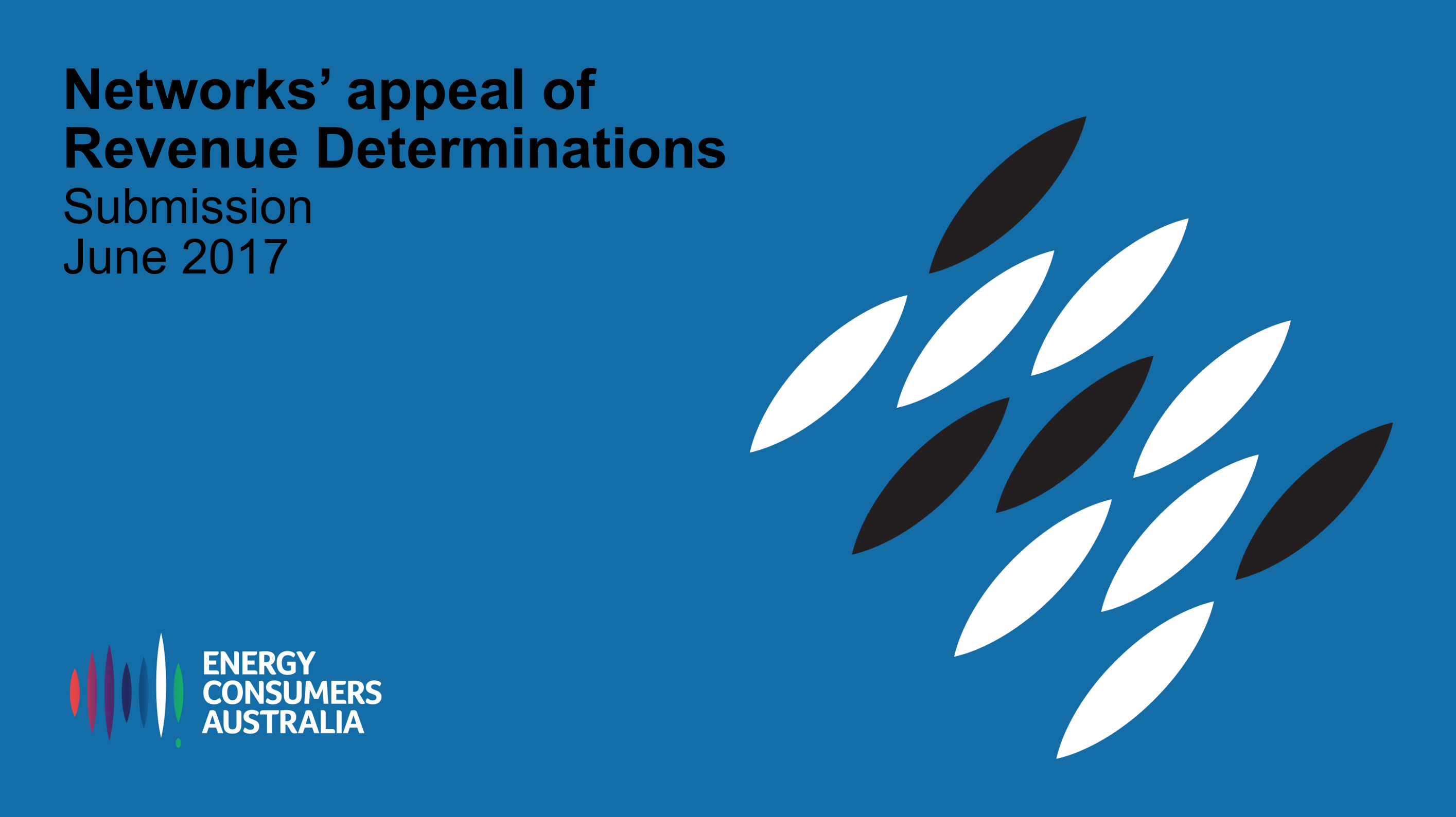 Networks' appeal of Revenue Determinations: Submission