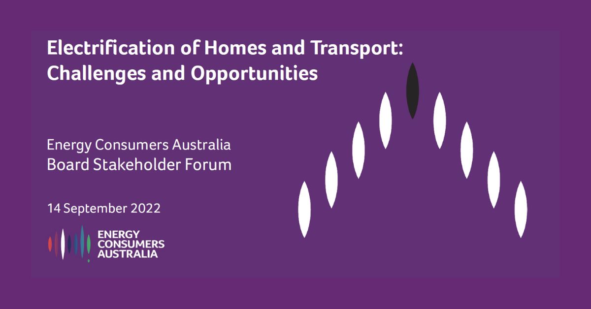QLD Stakeholder Forum – Sep 22